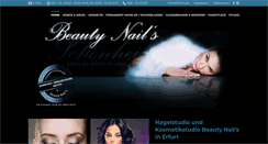 Desktop Screenshot of nagelstudio-erfurt.com